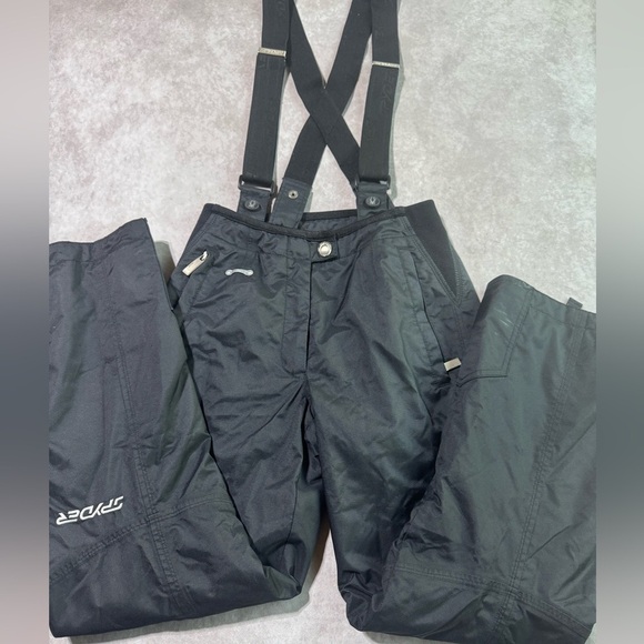 Spyder Other - Black Spyder Insolate Ski  Pants with adjustable straps